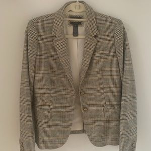 J.Crew NWOT Prince of Wales Schoolboy Blazer